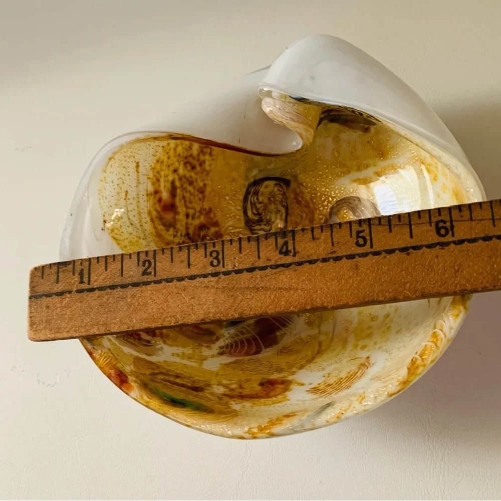 murano ashtrays vintage italian art glass